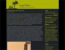 Tablet Screenshot of legalbeer.com